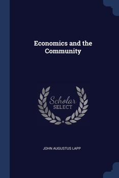 Paperback Economics and the Community Book