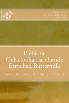 Paperback Prebiotic Galactooligosaccharide Enriched Buttermilk Book