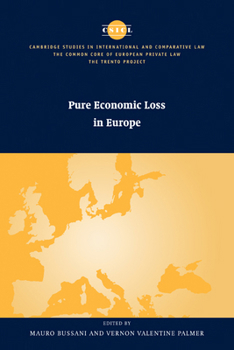 Pure Economic Loss: New Horizons in Comparative Law. UT Austin Studies in Foreign and Transnational Law. - Book  of the Common Core of European Private Law