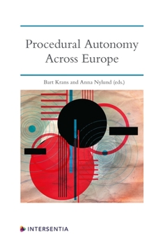 Paperback Procedural Autonomy Across Europe Book