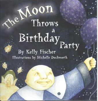 Hardcover Moon Throws a Birthday Party Book