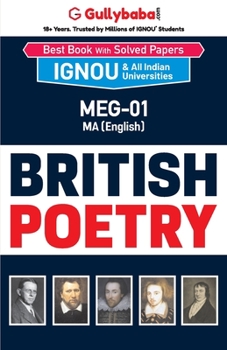 Paperback MEG-01 British Poetry Book