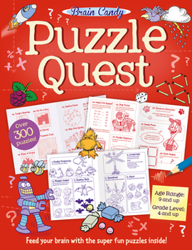 Paperback Puzzle Quest Book