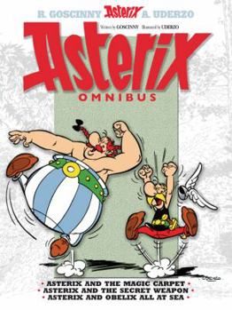 Paperback Asterix Omnibus 10: Includes Asterix and the Magic Carpet #28, Asterix and the Secret Weapon #29, Asterix and Obelix All at Sea #30 Book