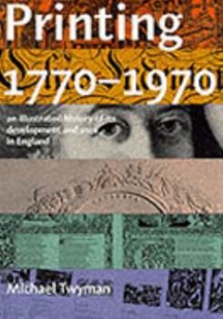 Hardcover Printing 1770-1970: an Illustrated History of Its Development and Uses in England Book