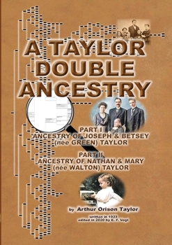 Paperback A Taylor Double Ancestry Book