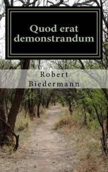 Paperback Quod erat demonstrandum [German] Book