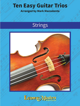 Paperback 10 Easy Guitar Trios (Ludwig Masters) Book
