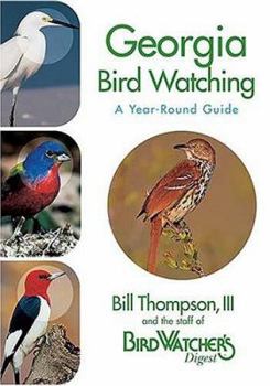 Paperback Georgia Birdwatching - A Year-Round Guide Book