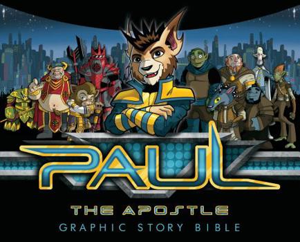 Hardcover Paul the Apostle: Graphic Story Bible Book