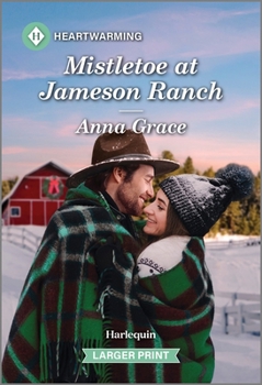 Mass Market Paperback Mistletoe at Jameson Ranch [Large Print] Book