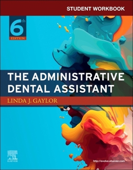 Paperback Student Workbook for the Administrative Dental Assistant Book