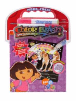 Paperback Dora the Explorer Color Blast!: Magic Picture Book