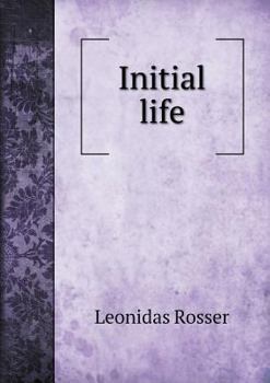Paperback Initial life Book