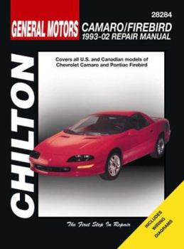 Paperback General Motors Camaro/Firebird: 1993-02 Repair Manual Book