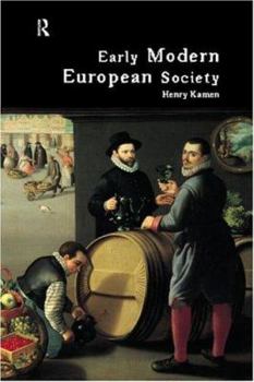 Paperback Early Modern European Society Book
