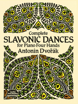 Paperback Complete Slavonic Dances for Piano Four Hands Book