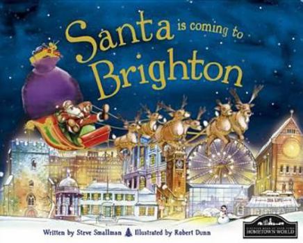 Hardcover Santa is Coming to Brighton Book