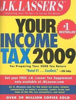 Paperback J.K. Lasser's Your Income Tax: For Preparing Your 2008 Tax Return Book