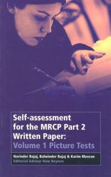 Paperback Self-Assessment for the MRCP Part 2 Written Paper: Volume 1 Picture Tests Book
