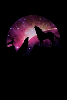 Wolf Journal: Wolves Notebook Note-Taking Planner Book, Present, Gift For Animals Lover