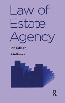 Hardcover Law of Estate Agency Book