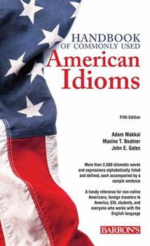 Paperback Handbook of Commonly Used American Idioms Book