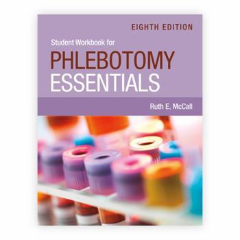 Paperback Student Workbook for Phlebotomy Essentials Book