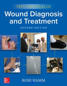 Paperback Text and Atlas of Wound Diagnosis and Treatment Book