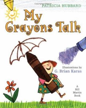 Hardcover My Crayons Talk Book