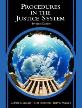 Hardcover Procedures in the Justice System Book