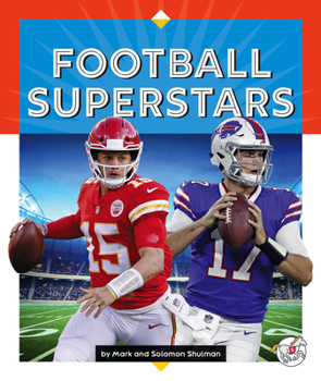 Library Binding Football Superstars Book