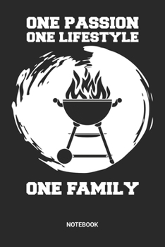 Notebook: BBQ Themed Notebook (6x9 inches) with Blank Pages ideal as a Journal. Perfect as a Barbecue equipment and tools Book for every grillmaster ... lover. Great gift for Men, Women and Kids