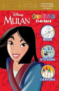 Paperback Mulan Colortivity Fun Pack Book