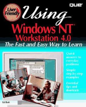 Paperback Using Windows NT Workstation 4.0 Book