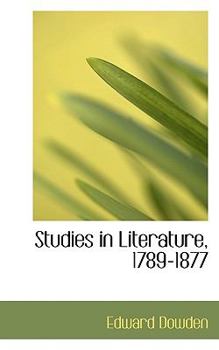 Paperback Studies in Literature, 1789-1877 Book