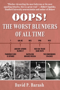 Hardcover Oops!: The Worst Blunders of All Time Book