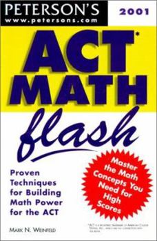 Paperback ACT Math Flash Book