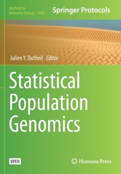 Paperback Statistical Population Genomics Book