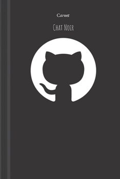 Carnet chat noir: joli carnet pour prise de note et suivi du quotidien de votre chat - 110 pages � remplir