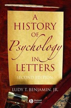 Hardcover A History of Psychology in Letters Book