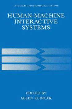 Paperback Human-Machine Interactive Systems Book
