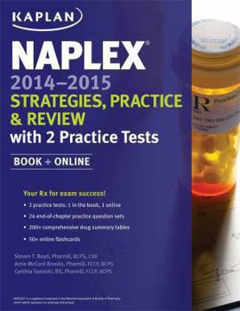Paperback Kaplan: Naplex Strategies, Practice & Review Book