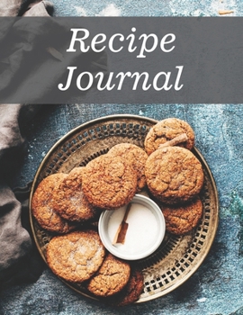 Paperback Recipe Journal: Recipe Book to Write In, Collect Your Favorite Recipes in Your Own Cookbook, 120 - Recipe Journal and Organizer, 8.5" Book