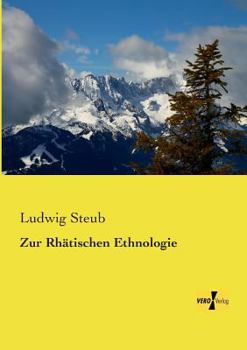 Paperback Zur Rhätischen Ethnologie [German] Book