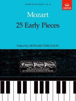 Paperback 25 Early Pieces: Easier Piano Pieces 67 Book