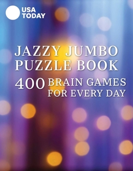 Paperback USA Today Jazzy Jumbo Puzzle Book: 400 Brain Games for Every Day Book