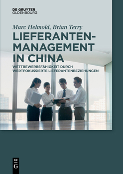 Paperback Lieferantenmanagement in China [German] Book