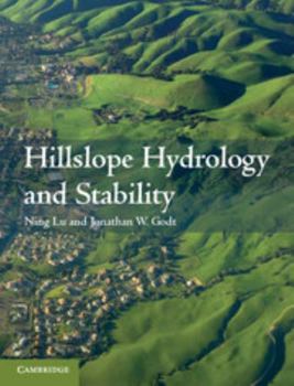 Hardcover Hillslope Hydrology and Stability Book