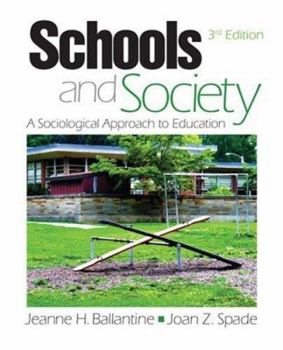 Paperback Schools and Society: A Sociological Approach to Education Book